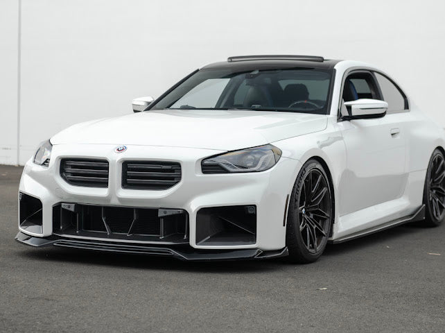 2023-Up BMW G87 M2 | Factory Style Carbon Fiber Front Upper Grille Replacement