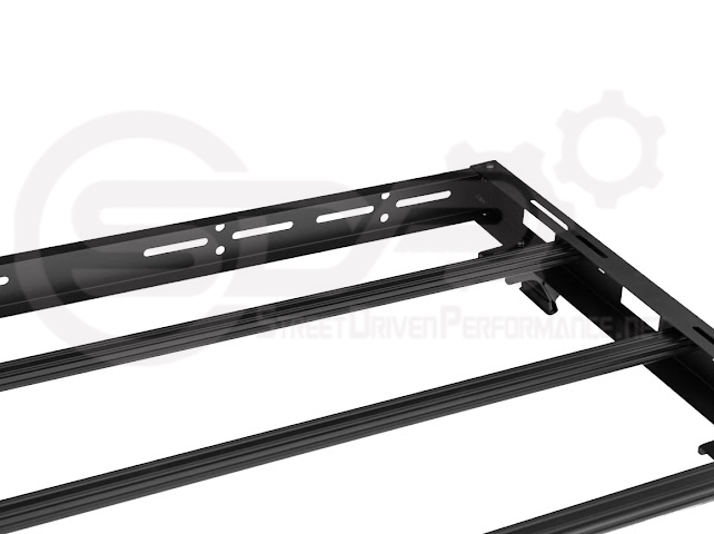 2018-UP JEEP WRANGLER JL & 2020-PRESENT JEEP GLADIATOR JT | CARBON STEEL BLACK TOP ROOF CARGO RACK (FULL & HALF LENGTH)