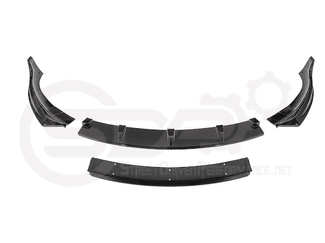 2024-UP TESLA MODEL 3 TRACK STYLE FRONT LIP SPLITTER GROUND EFFECTS