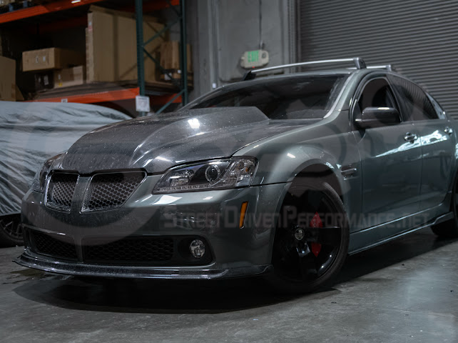 2008-2009 Pontiac G8 | Front Clear / Amber / or Smoke Lens Amber Light LED Side Markers Pair