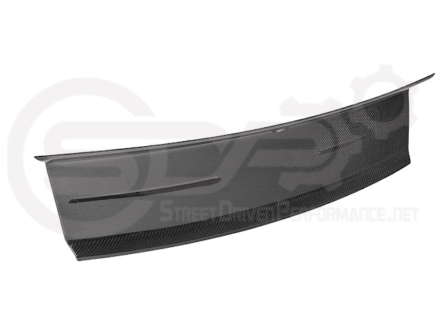 2018-2023 FORD MUSTANG S550 | CARBON FIBER FACTORY STYLE REAR TRUNK DECK LID APPLIQUE PANEL COVER
