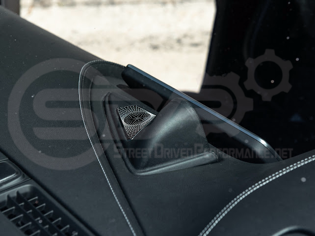 Fit 2020-2024 Cadillac CT5 | Leather Dashboard Center Analog Clock & Speaker Pod (Fits all Models)