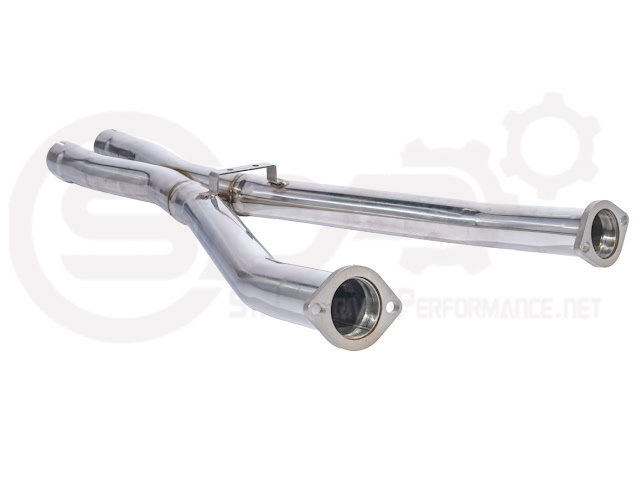 1997-2004 Chevrolet Corvette C5 | T-304 Stainless Steel 2.5" X Mid Pipe Exhaust