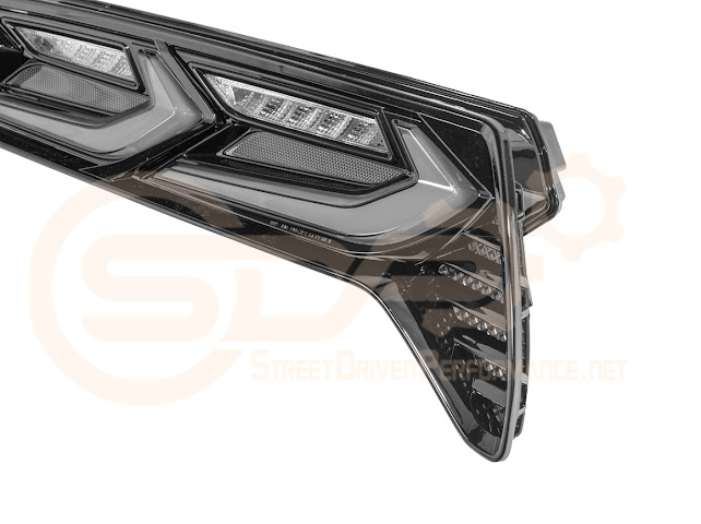 2014-2019 CORVETTE C7 SMOKE / CLEAR LENS REAR TAILLIGHT