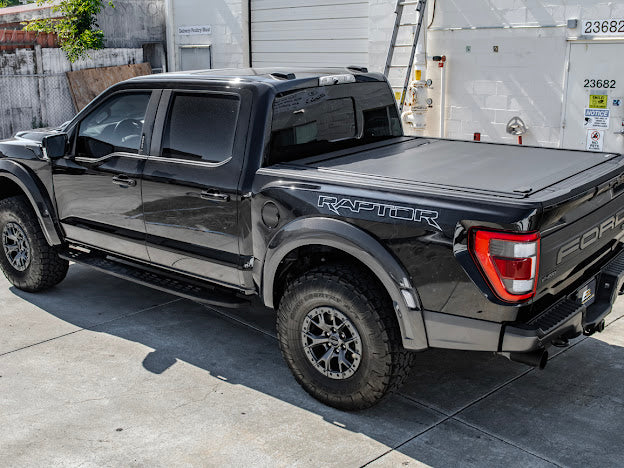 2021-UP F-150 RAPTOR | FACTORY STYLE CARBON FIBER SIDE FENDER FLARES REPLACEMENT (FRONT AND / OR REAR)