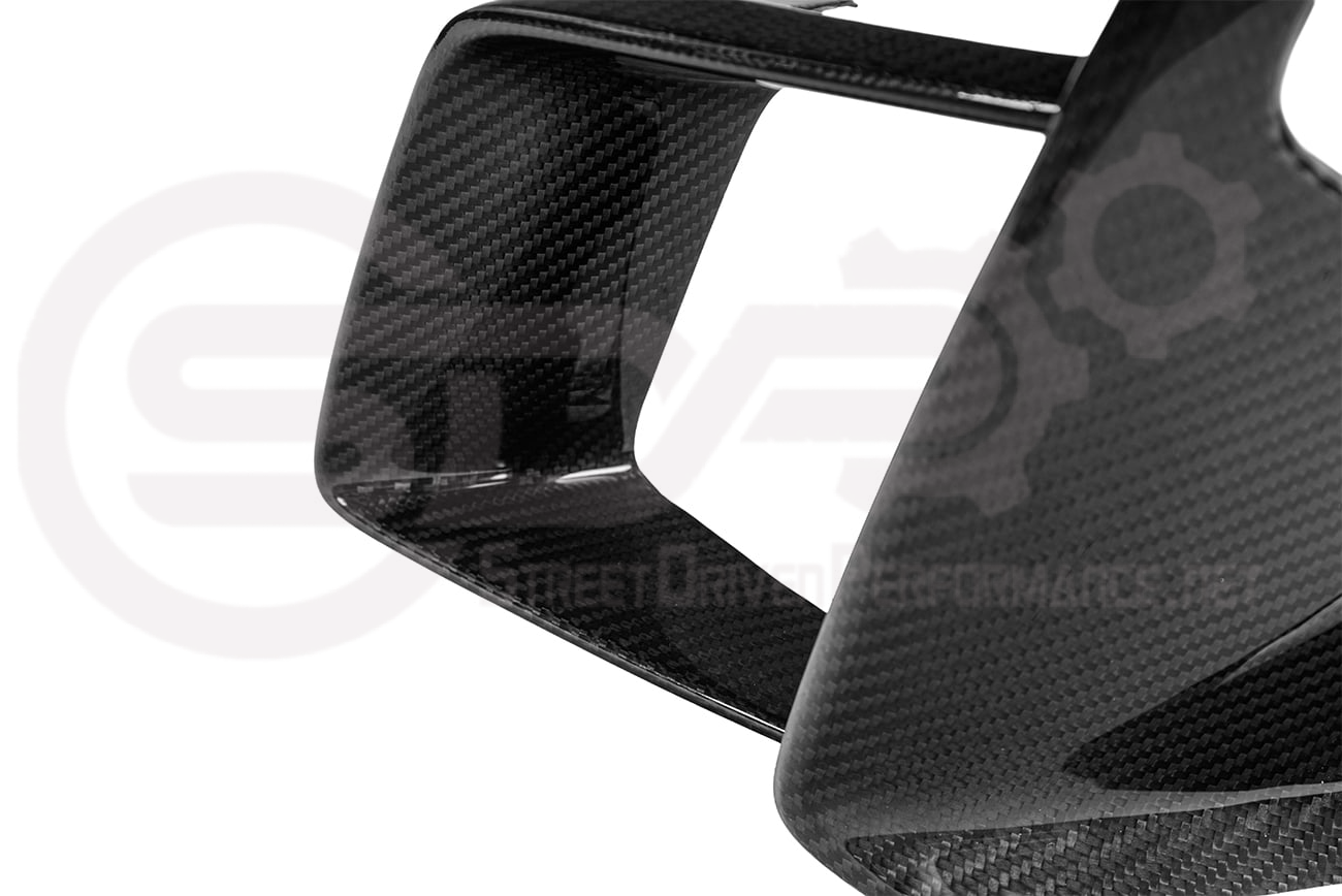2025-Up Cadillac CT5-V Blackwing | CARBON FIBER Front Bumper Lower Side Air Ducts Inserts Replacements Pair