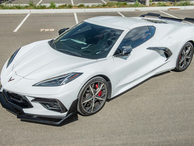 2020+ CORVETTE C8 STINGRAY & Z51 | SDP PERFORMANCE TRACK EDITION FRONT SPLITTER LIP GROUND EFFECTS