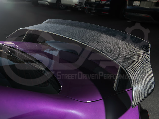 2023-UP BMW G87 M2 | M PERFORMANCE TRACK CARBON FIBER REAR HIGH WING SPOILER