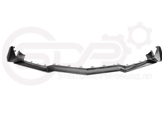 2023+ CHEVROLET CORVETTE C8 Z06 & E-RAY | Z07 PERFORMANCE PACKAGE CARBON FIBER LIP SPLITTER GROUND EFFECTS WITH NO DRILL CANARDS