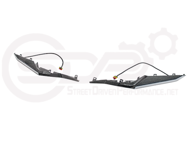 2023+ CHEVROLET CORVETTE C8 Z06 | SEQUENTIAL LED DRL LIGHT BAR BEZEL INSERT