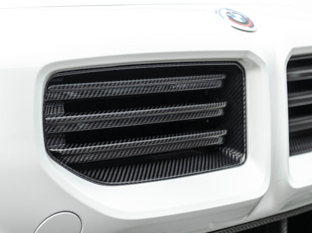 2023-Up BMW G87 M2 | Factory Style Carbon Fiber Front Upper Grille Replacement