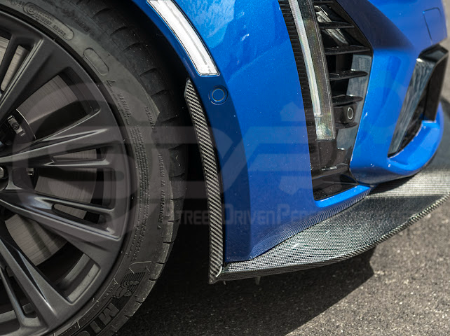 2020-2024 CADILLAC CT5-V BLACKWING SEDAN | FRONT LIP SPLITTER GROUND EFFECTS & WHEEL ARCHES