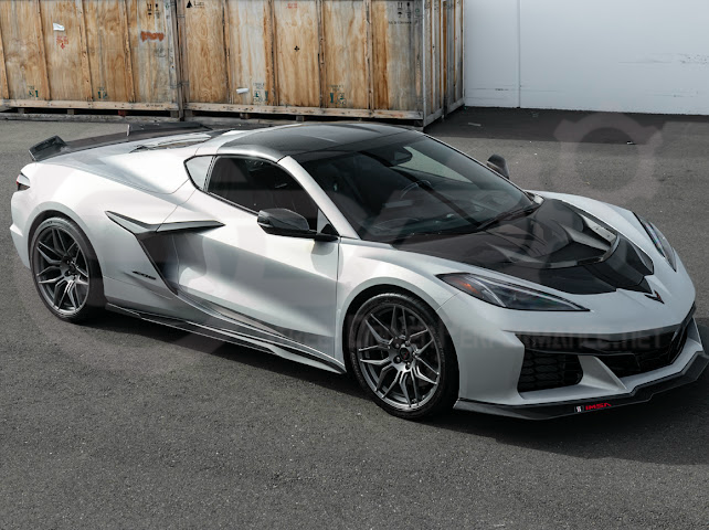2023-UP CHEVROLET CORVETTE C8 Z06 & E-RAY | SDP PERFORMANCE TRACK STYLE SIDE SKIRTS ROCKER PANEL GROUND EFFECTS