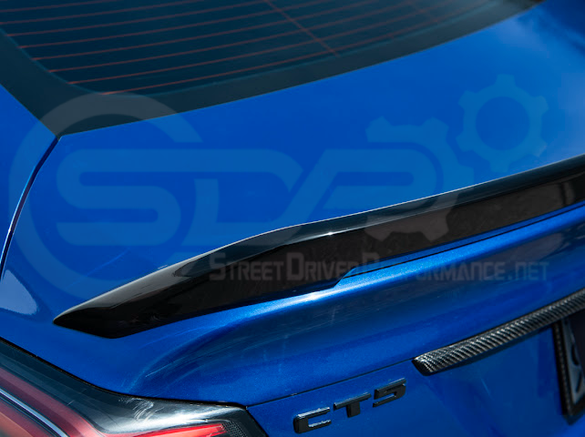 2020-Present Cadillac CT5 Sport / CT5-V / CT5-V Blackwing | Blackwing Style Rear Trunk Spoiler Wing