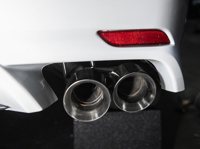 2018-2024 Toyota Camry SE FWD | T-304 Muffler Delete Single Exit Axle Back Exhaust (Chrome or Burnt Blue Tips)