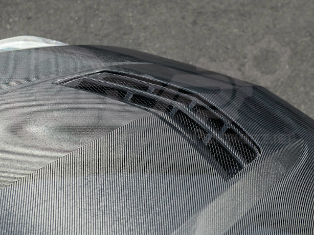 2016-2019 Cadillac ATS / ATS-V - Carbon Fiber Vented Front Hood