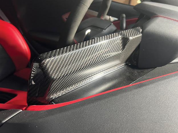 2020+ CORVETTE C8 | CARBON FIBER RADIO GPS NAVIGATION SCREEN COVER