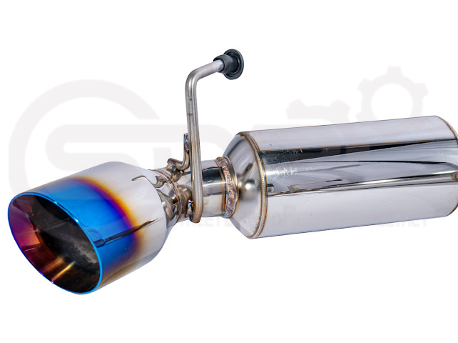 2008-2013 INFINITI G37 COUPE | MUFFLER AXLE BACK EXHAUST (ANDOLIZED SILVER OR BURNT BLUE TIPS)