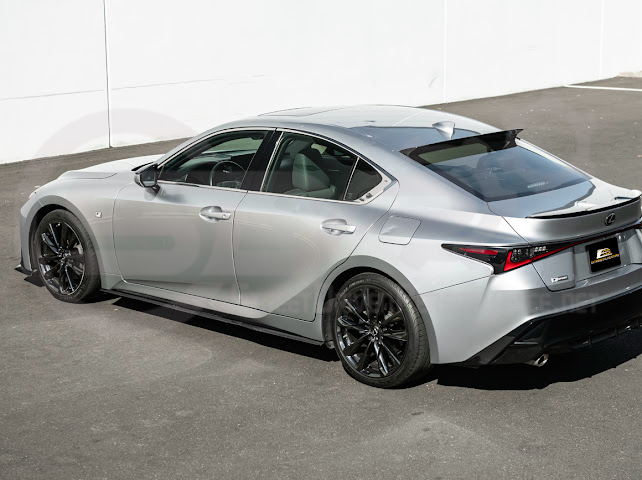 2021-UP LEXUS IS300, IS350, IS500 | JDM NOVEL STYLE SIDE SKIRTS ROCKER PANEL EXTENSIONS  GROUND EFFECTS