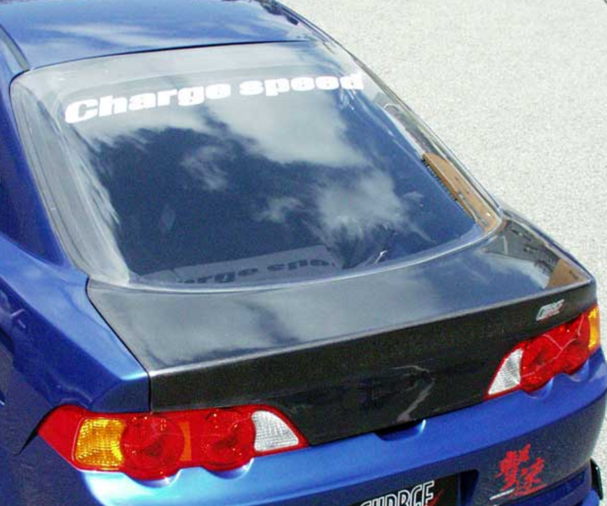 Charge Speed 2002-2006 Acura RSX DC-5 Carbon Rear Hatch