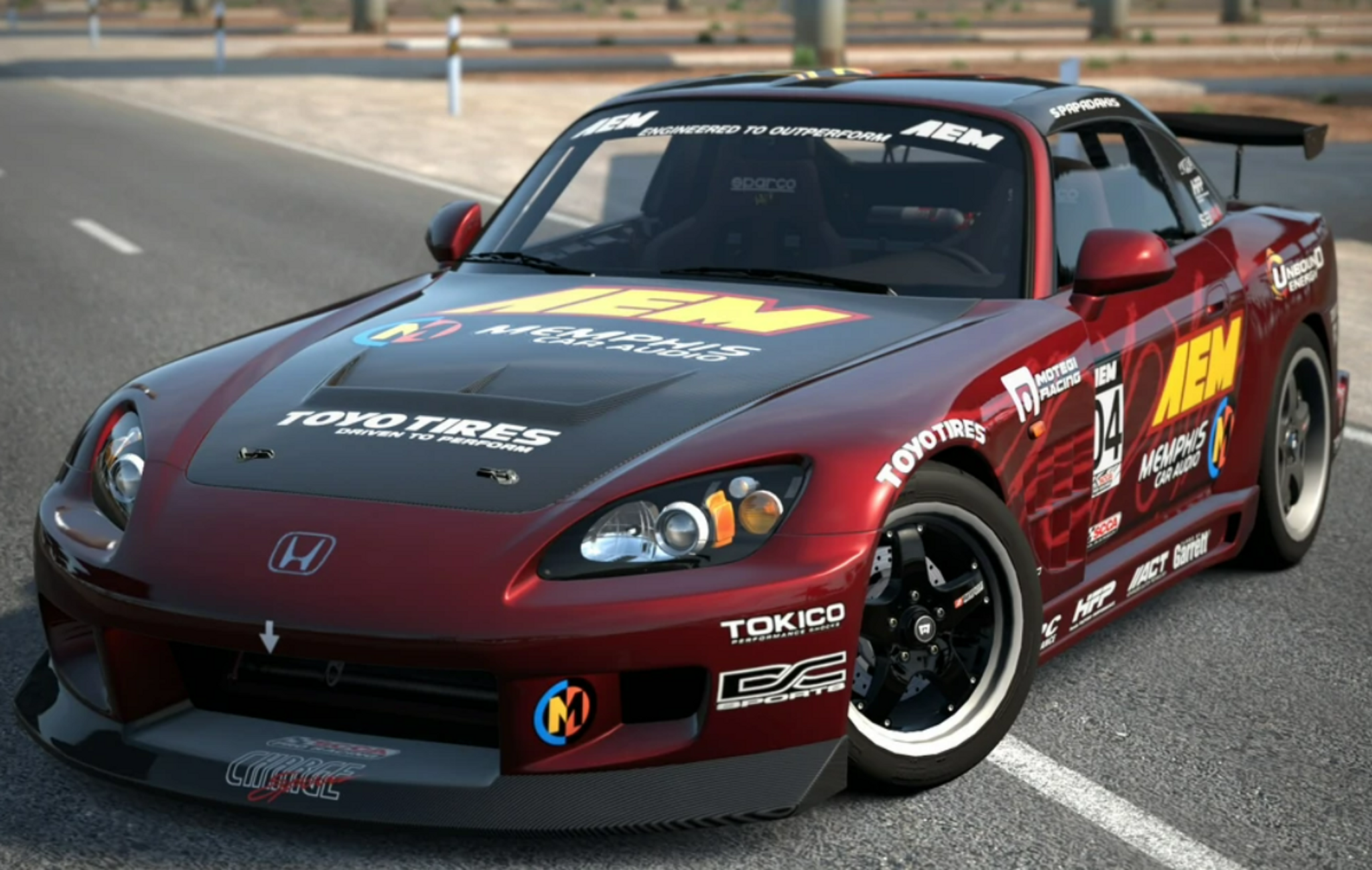 Charge Speed 2000-2009 Honda S2000 AP-1/2 Super GT Wide Body Complete Kit