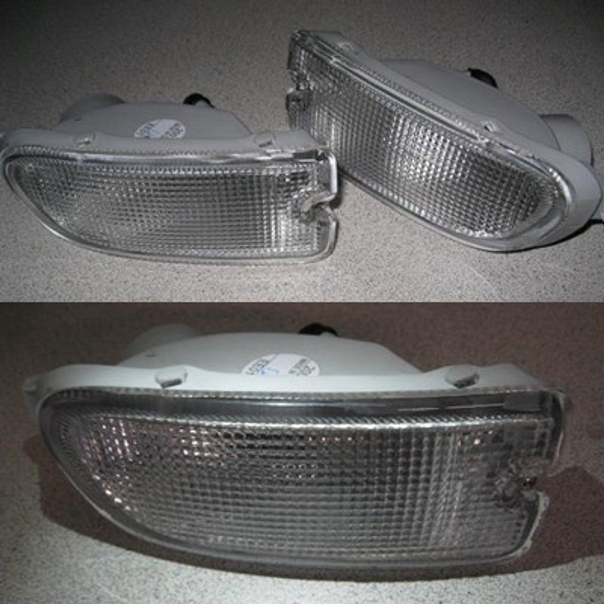Charge Speed 1995-2001 Subaru Impreza GC-8 Clear Front Bumper Lights