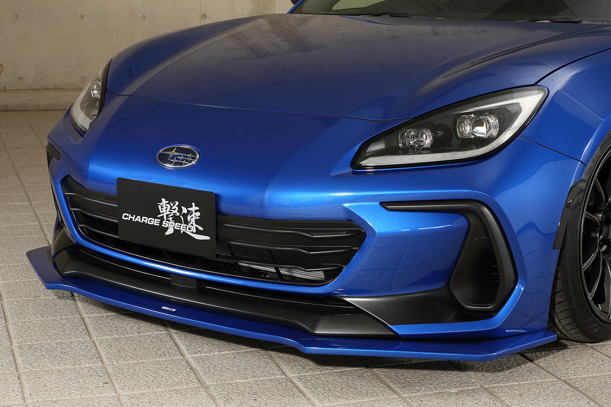 Charge Speed 2022-2024 Subaru BR-Z ZD8 Zenki Model Bottom Lines Type 1 Carbon Front Lip
