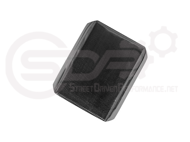 2024-Up Tesla Cybertruck | Interior DRY Carbon Fiber Armrest Trim Cover (Copy)