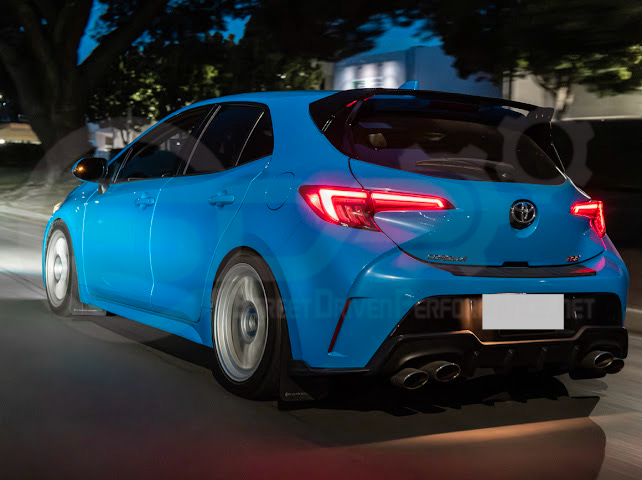 2019-UP COROLLA HATCHBACK GR SEQUENTIAL SIGNAL LED CLEAR REAR TAILLIGHTS PAIR