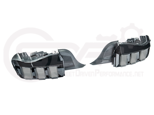 2024-Up Ford Mustang S650 | EURO Style Sequential Signal LED Clear Lenses Rear Taillights Pair