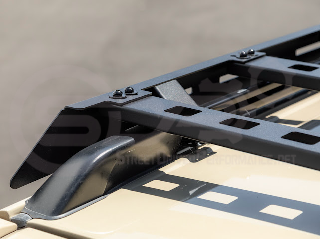 2010-2024 Toyota 4Runner | Carbon Steel Black Top Roof Rack Cargo Carrier