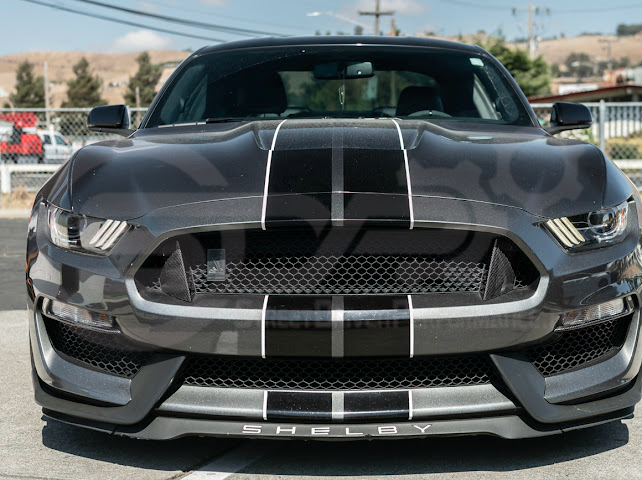 2015-2020 FORD MUSTANG SHELBY GT350 | FRONT UPPER GRILLE INSERTS PAIR