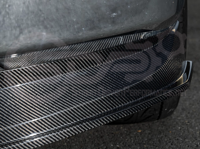 2021-Up Ford F-150 | SDP Performance CARBON FIBER 2Pcs Front Bumper Lip Splitter Ground Effects