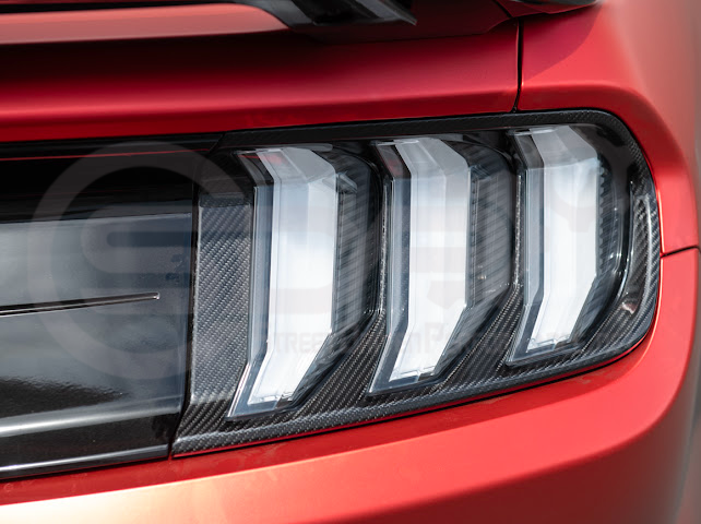 2015-17 FORD MUSTANG | REAR TAIL LIGHT TRIM BEZEL COVER PAIR