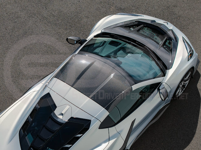 2020-Up Chevrolet Corvette C8 Coupe | CARBON FIBER Replacement Top Targa Roof Panel
