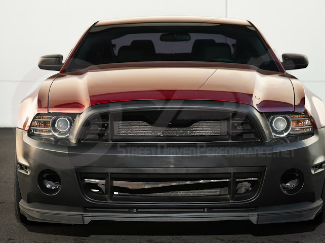 2010-2014 MUSTANG S197 | GT500 STYLE FRONT BUMPER COVER UPPER LOWER GRILLE LIP SPLITTER