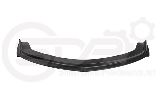 2008-2009 Pontiac G8 GXP front lip splitter made of polyurethane or carbon fiber, designed for ground effect enhancement.