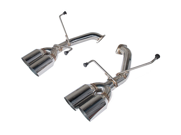 2022-UP SUBARU WRX | AXLE BACK MUFFLER DELETE DOUBLE WALL 4" QUAD TIPS EXHAUST (CHROME OR BURNT BLUE TIPS)