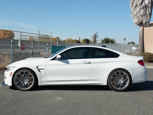 2015-2020 BMW F82 / F83 M4 | M-Performance Style CARBON FIBER Side Skirts Extension Rocker Panel Ground Effects