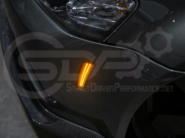 2008-2009 Pontiac G8 | Front Clear / Amber / or Smoke Lens Amber Light LED Side Markers Pair