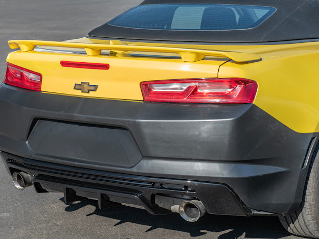 2016-2018 CAMARO ZL1 PACKAGE REAR BUMPER COVER REPLACEMENT & DIFFUSER