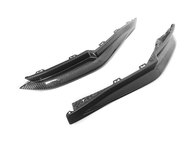 2021-Up BMW G80 M3 | Factory Style CARBON FIBER Rear Apron Lip Splitter Pair