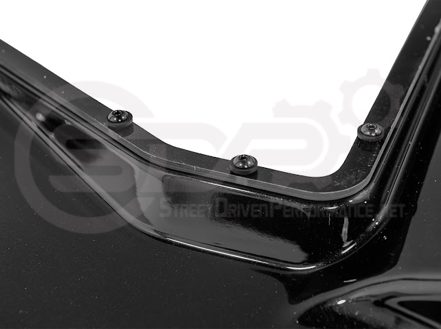 2024-PRESENT CORVETTE C8 CONVERTIBLE E-RAY| HTC EXPOSED ENGINE BAY PANEL COVER REPLACEMENT (CARBON FIBER / CARBON FLASH)