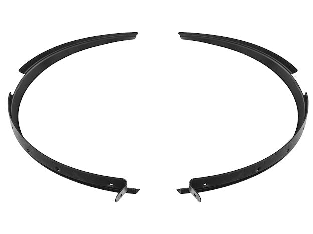 2020+ CHEVROLET CORVETTE C8 | SDP PERFORMANCE PACKAGE MATTE BLACK SIDE WHEEL FENDER FLARE EXTENSIONS PAIR