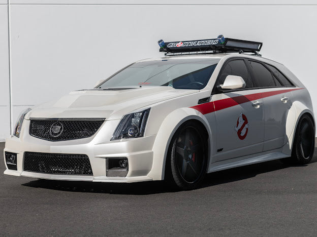 2009-2015 Cadillac CTS-V V2 - Carbon Fiber Fog Light Bezels / Covers