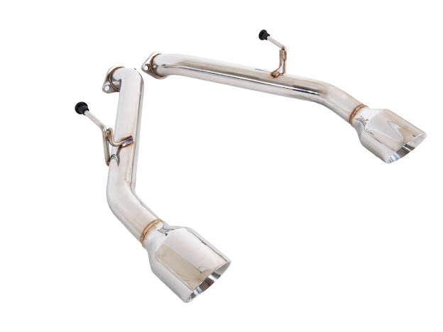 2014-PRESENT INFINITI Q50 MUFFLER DELETE AXLE BACK DUAL TIPS EXHAUST
