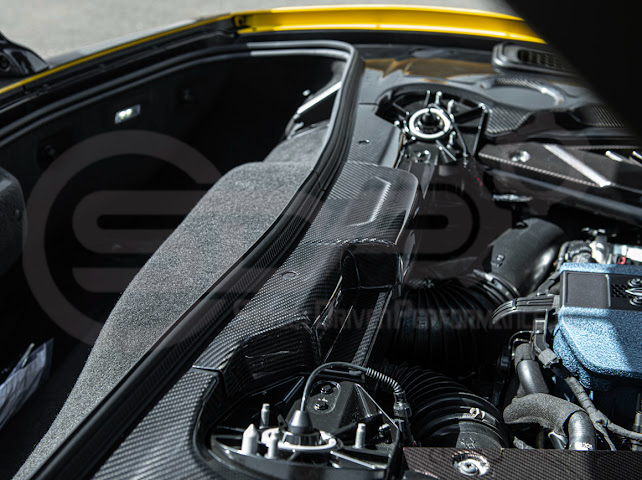 2025-Up Corvette C8 ZR1 | CARBON FIBER Engine Bay Trim Panel Cover Pair