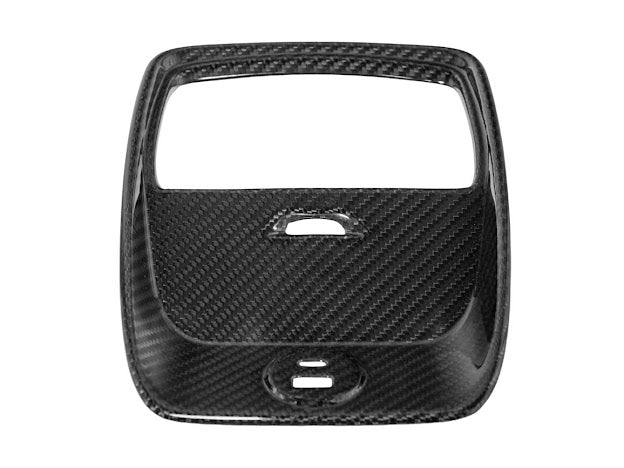 2021-Up Ford Mustang Mach-E |INTERIOR Carbon Fiber Rear AC Outlet Panel Cover