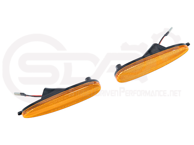 2004-2006 Pontiac GTO | Front Clear / Red / or Black Lens Amber Light LED Side Markers Pair
