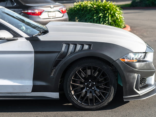 2018-2023 FORD MUSTANG | GT350 STYLE FRONT SIDE VENTED FENDERS